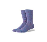 stance socken marled crew blau 38-42