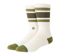 STANCE Unisex Socken - Boyd ST, Logo, Streifen, Crew Socken Weiß/Grün 38-42