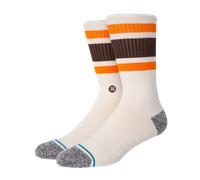 Stance Socks Boyd ST (weiß / orange / braun) - M (38-42 EUR / 6-8.5 US)