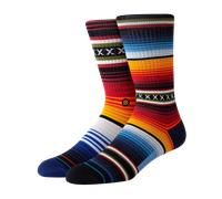 Stance Socken Curren ST Crew rot/bunt – 1 Paar, Größe 43-46