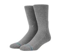 Stance Socks Icon 3 Pack (grau) - M (38-42 EUR / 6-8.5 US)