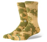 Stance - Spotty Dye Crew - Multifunktionssocken, Gr. 38-42, beige (Olive)