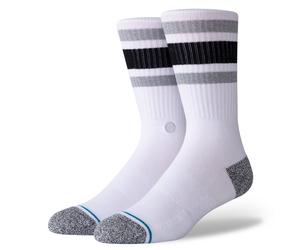 Stance Tagessocke Crew Boyd Staple weiss/schwarz/grau - 1 Paar, Größe 38-42