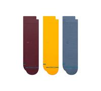 Stance - Icon 3 Pack - Multifunktionssocken, Gr. 38-42 M, bunt (Wine)