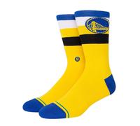 Stance Tagessocke Crew Warriors ST gelb/blau - 1 Paar, Größe 43-46