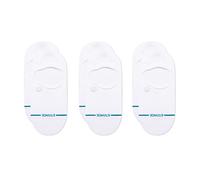 Stance Tagessocke Füsslinge No Show Icon weiss - 3 Paar, Größe 38-42