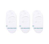 Stance Socken Icon No Show 3er Pack Weiß Größe L