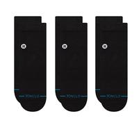 Stance Icon Quarter 3 Pack Socken schwarz Gr. L