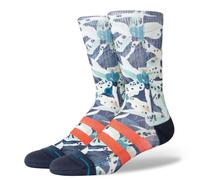 Stance Tubeular Crew, Blaugrün/Ein Hauch von Paradies (Trace of Paradise), Medium