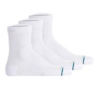 STANCE Unisex Quartersocken 3er Pack - Icon Quarter, Logo, Basic 43-47 Weiß