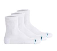 STANCE Unisex Quartersocken 3er Pack - Icon Quarter, Logo, Basic Weiß 43-47