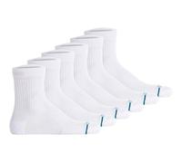 STANCE Unisex Quartersocken 6er Pack - Icon Quarter, Logo, Basic 38-42 Weiß