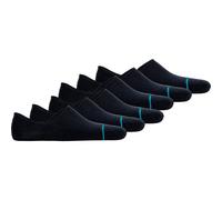 STANCE Unisex Sneakersocken 6er Pack - Icon No Show, Logo, Basic Dunkelblau 35-37
