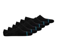STANCE Unisex Sneakersocken 6er Pack - Icon No Show, Logo, Basic Schwarz 38-42