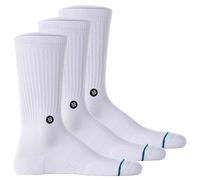 Stance Icon Herren Socken 3er-Pack,White,M