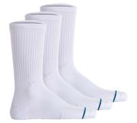 STANCE Unisex Socken 3er Pack - Icon, Logo, Basic, Crew Socken Weiß 35-37