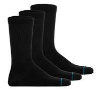 STANCE Unisex Socken 3er Pack - Shelter, Logo, Crew Socken, einfarbig Schwarz 38-42