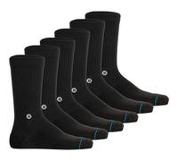 STANCE Unisex Socken 6er Pack - Icon, Logo, Basic, Crew Socken Schwarz 35-37