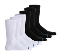 STANCE Unisex Socken 6er Pack - Icon, Logo, Basic, Crew Socken Schwarz/Weiß 38-42