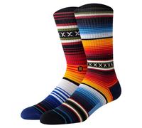 STANCE Unisex Socken - CURREN ST CREW, Streifen, Fair-Isle-Muster, Baumwoll-Mix 43-46 Mehrfarbig