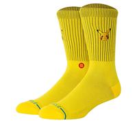 STANCE Unisex Socken - PIKACHU, Logo, Crew Socken, Pokemon 43-47 Gelb