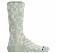 Stance Wave Check Crew Socks paleblue Gr. L