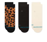 Stance Wmns Animaniac Quarter 3 Pack Socks Mehrfarbig in Größe S