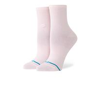 Stance Wmns Fine Rib Quarter Socks Pink in Größe S