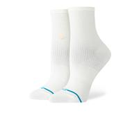 Stance Wmns Fine Rib Quarter Socks Weiß in Größe S