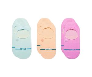 Stance Wmns Icon No Show 3 Pack Socks Mehrfarbig in Größe S