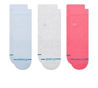 Stance Wmns Icon Quarter 3 Pack Socks Mehrfarbig in Größe M