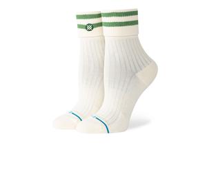 Stance Wmns Roll Cuff Quarter Socks Beige in Größe S