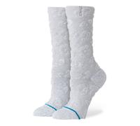 Stance Wmns Terry Cheetah Crew Socks Grau in Größe M
