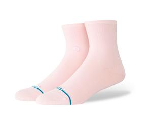 Stance - Women's Fine Rib Quarter - Multifunktionssocken, Gr. 38-42, rosa (Pink)