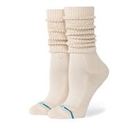 Stance Womens Icon Slouch Crew Socks Beige in Größe S