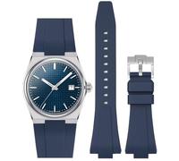 Stanchev Armband für Tissot PRX Watch-Serie, weiches Silikon-Schnellverschluss-Armband für Tissot PRX Powermatic 80, 12 mm, Ersatzarmbänder für Tissot PRX Series 40 mm, 35mm watch, Kein Edelstein