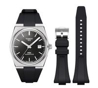 Stanchev Ersatz-Uhrenarmband für Tissot PRX, weiches Silikon, Schnellverschluss, für Tissot PRX Powermatic 80,12 mm, Unisex, 40 mm