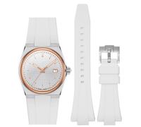 Stanchev Uhrenarmband für Tissot PRX Uhren-Serie, Schnellverschluss, weiches Silikonband für Tissot PRX Powermatic 80,12 mm, für Herren und Damen, Ersatzarmband für Tissot PRX Serie, 40 mm