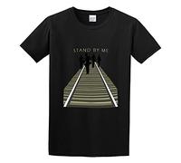 Stand by Me Fan Art Men's T-Shirt Black Graphic Unisex Tee Shirt 3XL