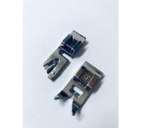 Standard Nähfuß Zick Zack + Rollsaumfuß Nähfuß für Janome Nähmaschinen 230DC, 360DC, Sew Mini Platinum, 415, 423S, M30A u.v.m.