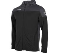 Stanno Pride Full Zip Kapuzenjacke XL Schwarz/Grau
