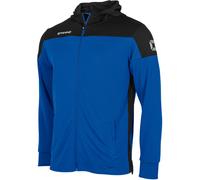 Stanno Pride FullZip Kapuzenjacke Kinder 152 Blau/Schwarz