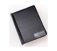 STAR 245/25 Marschmappe Hoch 12,4x17,8 cm, 25 Taschen, schwarz