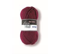 STAR - 50g - Farbe: 32, weinrot (20 Farben erhältlich)