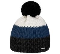 Star Pompon RL Beanie by Eisbär schwarz One Size