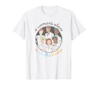 Star Trek A Woman's Place Is On The Bridge Vintage Portrait T-Shirt