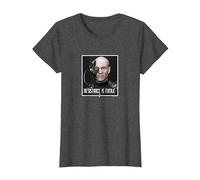 Star Trek: Der Picard-Widerstand der nächsten Generation ist sinnlos T-Shirt, Damen, Anthrazit Meliert, L
