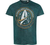 Star Trek Star Fleet T-Shirt blau in 3XL