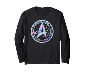 Star Trek Starfleet Command Hologram Fill Langarmshirt