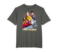 Star Trek Strange New Worlds Crew Pike Spock Uhura Ortegas T-Shirt
